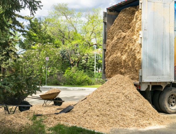 Wood Chips Delivery in Burnsville