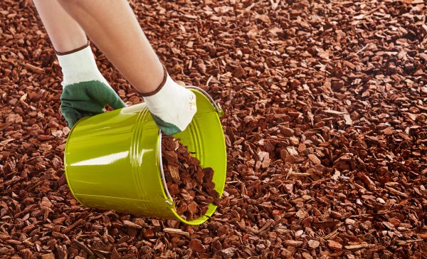 Wood Chip Landscaping in Burnsville